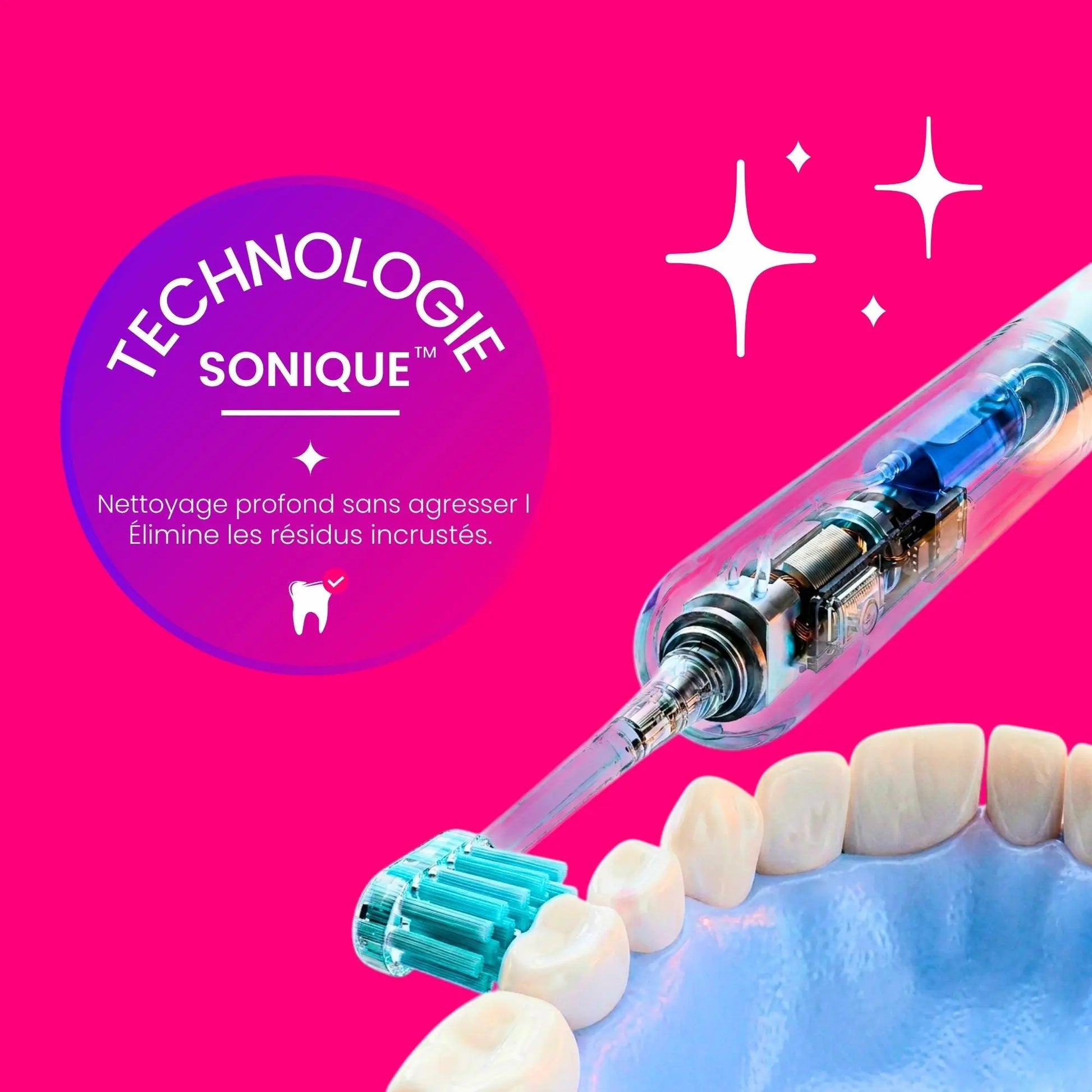 Brosse à Dents Électrique Sonique IVI Smile