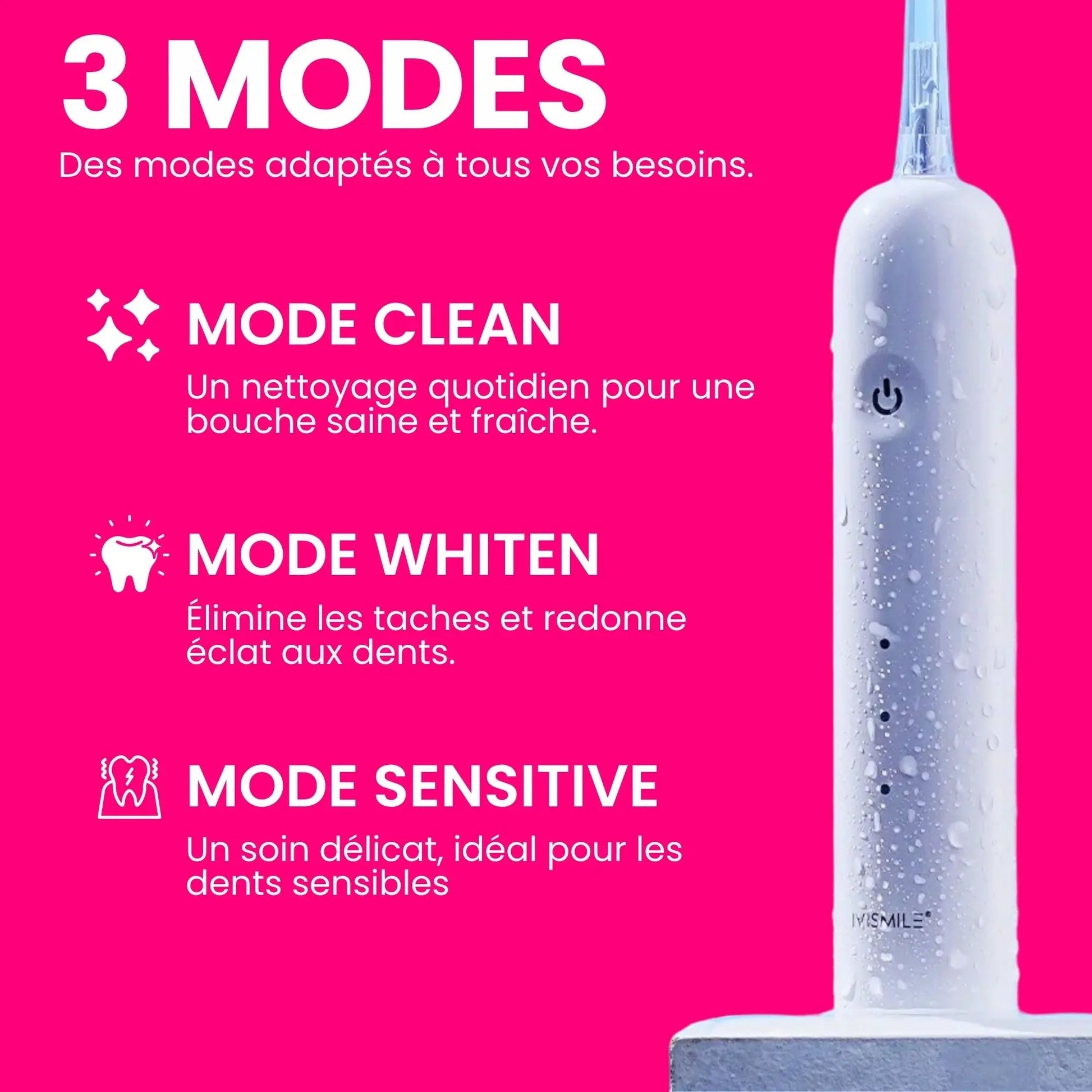 Brosse à Dents Électrique Sonique IVI Smile